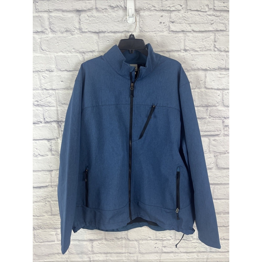 Champion Men's Gorpcore Blue Venture Dry Soft Shell Full Zip  Jacket Size XXL